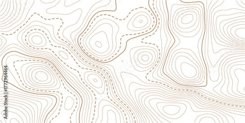 Topographic map background geographic line map with elevation assignments .Topographic gold luxury map background. Geographic abstract pattern.