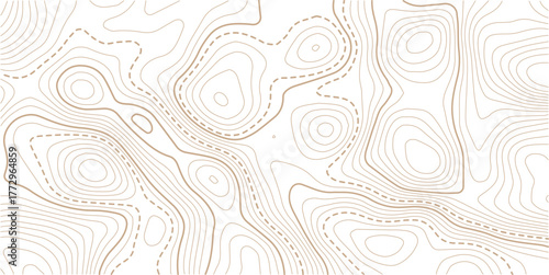 Topographic map background geographic line map with elevation assignments .Topographic gold luxury map background. Geographic abstract pattern.