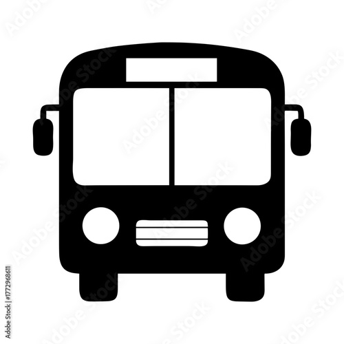 bus silhouette