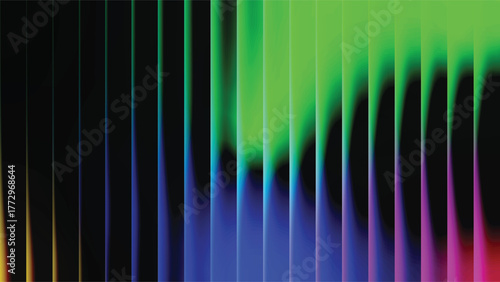 Vertical gradient light streaks abstract background