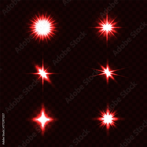 Lens Flare, light glow effect. sun or realistic shining star with backlight effect.
bokeh glitter and sparkles or sparkles on transparent background.