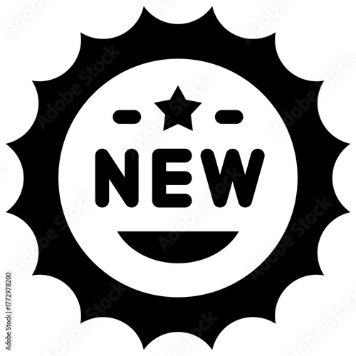 new product sticker icon