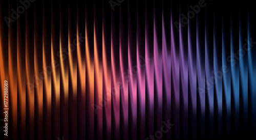 Abstract vertical colorful lines that create a beautiful effect of color
