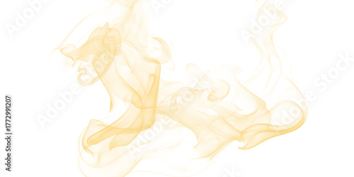 Ethereal Gold Smoke Rising Abstract Art Golden Vapor Mystical Flow Dynamic Movement Dark Background