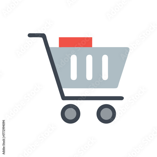 vector shopping cart icon