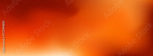 Warm red orange brown gradient wallpaper. Autumn colored blurred poster background. Fall smooth gradation backdrop for banner, leaflet, brochure or booklet. Vector abstract template overlay