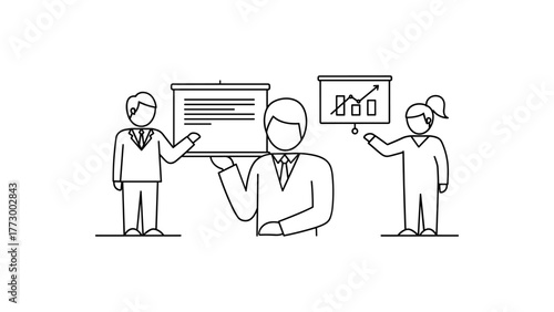 Line art icon of a retail receipt