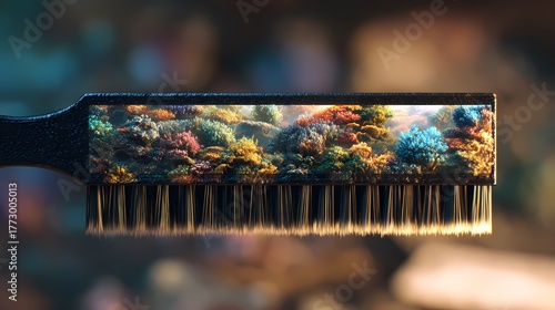 Discover vibrant coral reef ecosystems with innovative brush design for creativity