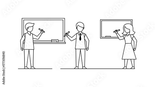 Man and woman using smartphones