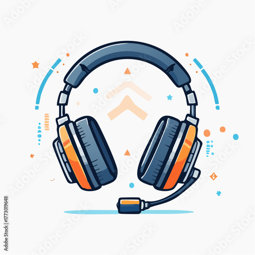 Professional Gaming Headphones with Microphone for Immersive Audio Experience