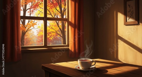Autumn Warmth Indoors