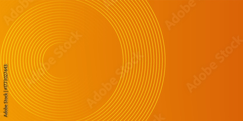 Orange abstract background. Minimal pattern. Vibrant gradient geometric lines. Modern design. Suit for banner, cover, business, flyer, poster, website, brochure, corporate
