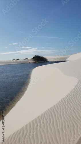 Where sand meets water and time slows down. Lençóis Maranhenses: Between crystal-clear lagoons and endless dunes