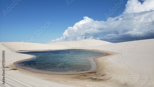 Where sand meets water and time slows down. Lençóis Maranhenses: Between crystal-clear lagoons and endless dunes