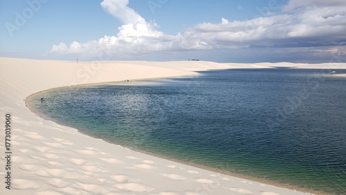 Where sand meets water and time slows down. Lençóis Maranhenses: Between crystal-clear lagoons and endless dunes