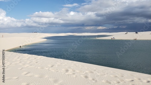 Where sand meets water and time slows down. Lençóis Maranhenses: Between crystal-clear lagoons and endless dunes