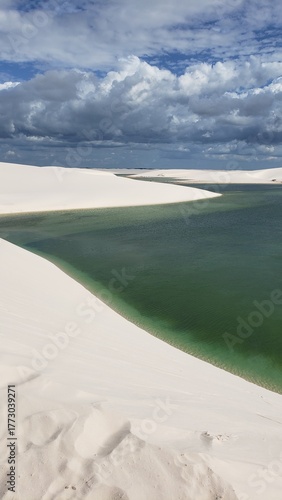 Where sand meets water and time slows down. Lençóis Maranhenses: Between crystal-clear lagoons and endless dunes