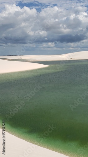 Where sand meets water and time slows down. Lençóis Maranhenses: Between crystal-clear lagoons and endless dunes