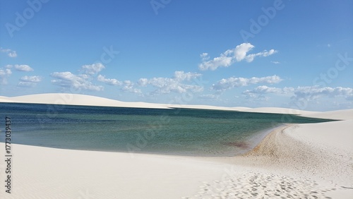 Where sand meets water and time slows down. Lençóis Maranhenses: Between crystal-clear lagoons and endless dunes