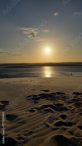 Where sand meets water and time slows down. Lençóis Maranhenses: Between crystal-clear lagoons and endless dunes