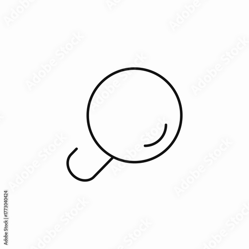 search magnifying glass icon sign vector