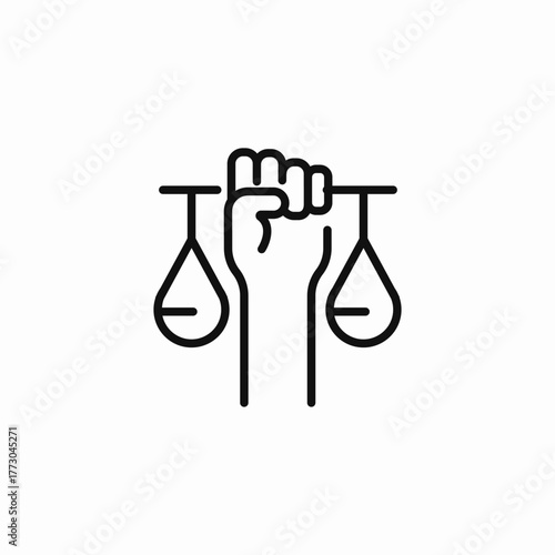 social justice equality icon sign vector