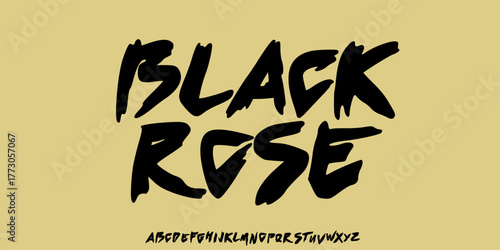 Distressed Grunge Font. Horror Comic Font. Cartoon Graffiti Playful Font. Display Font. Creative Hand Drawn Alphabet. Street Art Fashion Designs Typography modern vector illustration