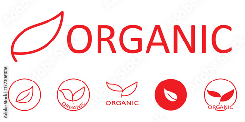 Organic, natural, vegan, cruelty free, collagen, anti age, antioxidant cosmetic editable stroke outline icons set isolated on white background flat vector illustration.