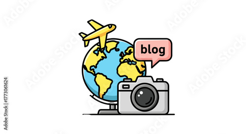 Capturing the world, one blog post at a time, is the passion for a travel photographer and blogger lifestyle.