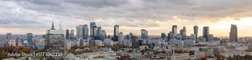 Warszawa, jesienna panorama miasta
 #1773062238
