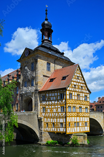Das alte Rathaus in Bamberg