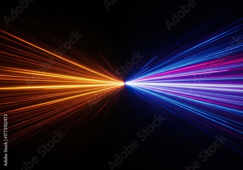 Wallpaper Mural A rapidly changing abstract background with intermittent pulses of light and color creating a high-energy dynamic effect ,pattern ,illuminated ,template Torontodigital.ca