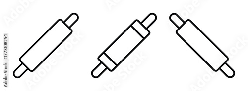 Rolling pins for baking dough and pastry preparation kitchen tools for cooking and baking needs