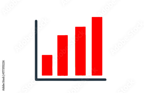 Free Download Dynamic growth chart showcasing upward trends, perfect for business reports and financial presentations - GFXLoad