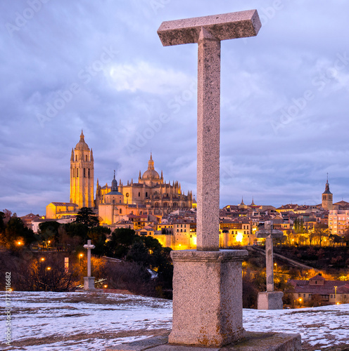 Fotografia Catedral de Segovia. Castilla León. España