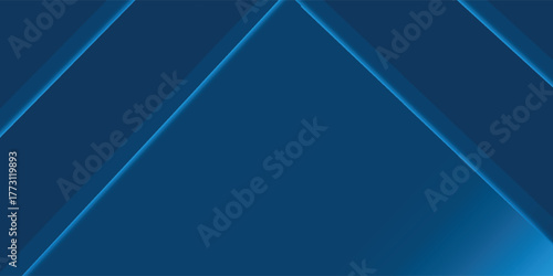 abstrack oblique geometric line backgroud in formal style, blue colors with white space in the middl