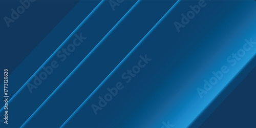 abstrack oblique geometric line backgroud in formal style, blue colors with white space in the middl