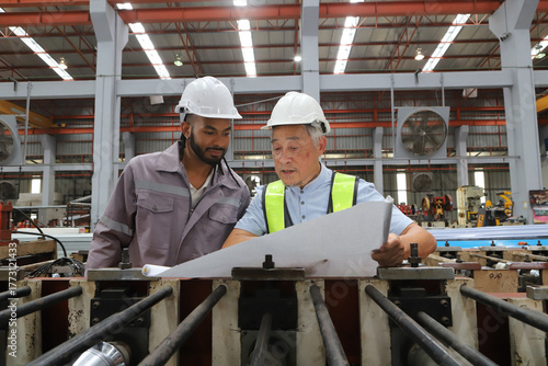 engineer team full skill quality for maintenance and training in industry factory worker , warehouse Workshop for factory operators,mechanical engineering team production.