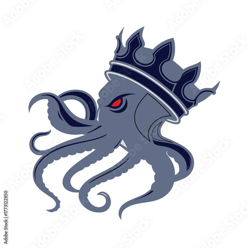 blue dragon vector illustration