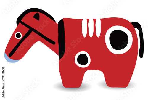 午　年賀状　干支　アイコン