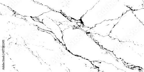 "Luxury marble texture in white with natural black streaks, elegant background ideal for design templates, web, print, and interior concepts."