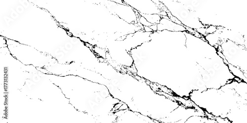"White marble texture with natural black veins, elegant stone background for luxury design, minimal pattern for interior, wall, floor, or product presentation."