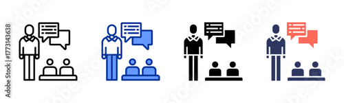 Teacher Feedback icon sheet multiple style collection