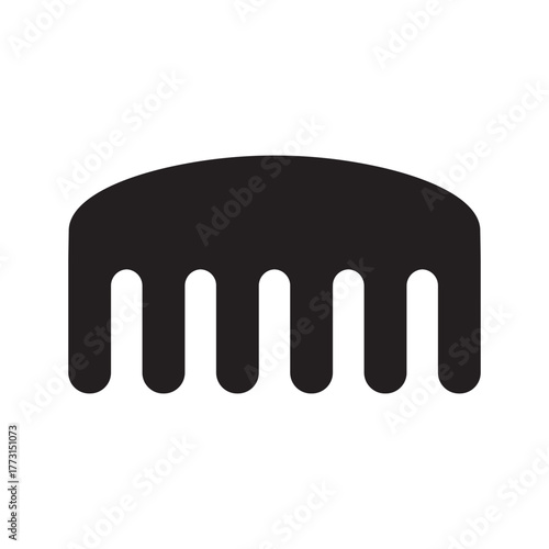 comb icon vector design template