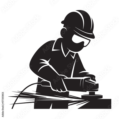 man working in a factory