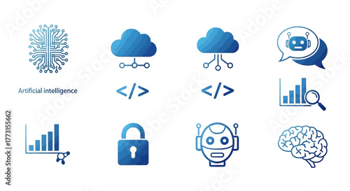 set of icons for web