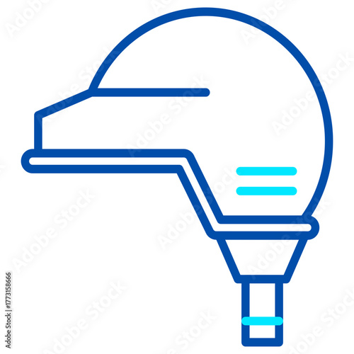 The icon of a soldier's headgear symbolizes alertness, defense, and equipment for operations in all weather and low light