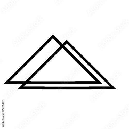 pyramid of triangle