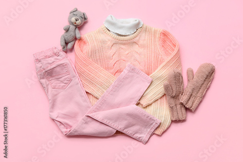 Stylish children's sweater,...