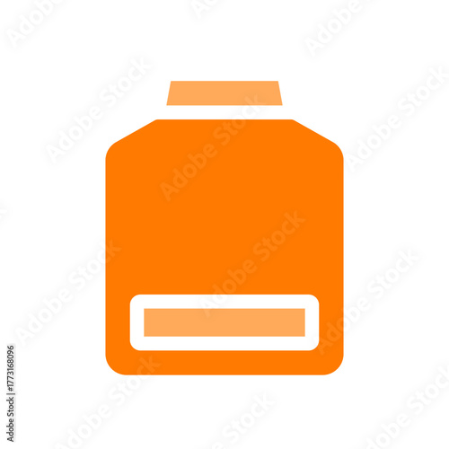 low battery orange icon